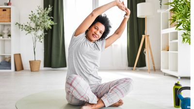 I’m a fitness editor and these are the four moves I do every morning to keep my joints healthy—all while I’m still in my pajamas