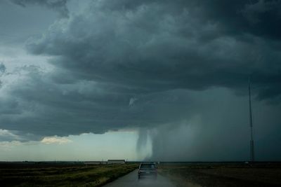 PHOTO ESSAY: Behind-the-scenes moments as hail chasers learn about pounding and costly storms