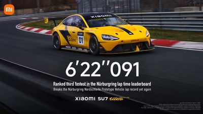 A Xiaomi SU7 Ultra Prototype Just Annihilated Its Own Nurburgring Record