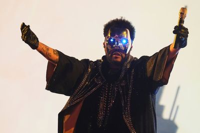 The Weeknd makes a triumphant return to SoFi Stadium, where he once lost his voice: Photos