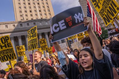 These are the Fortune 500 companies that have active contracts with ICE
