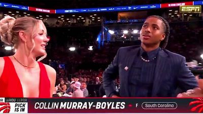 Collin Murray-Boyles Explains Viral Misinterpreted Reaction to Getting Drafted by Raptors