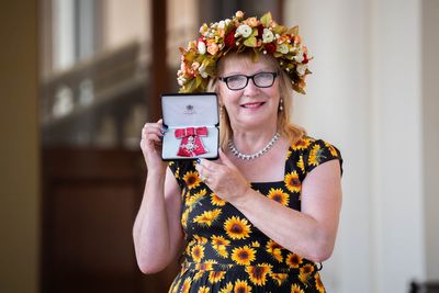 Volunteer thanks royal family for ‘believing’ in Ukraine after receiving honour