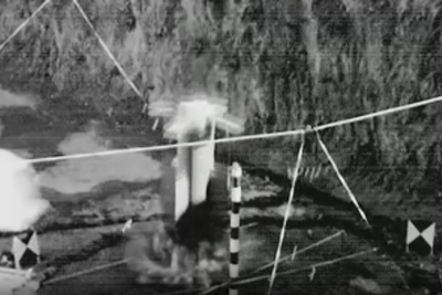 Watch as Pentagon gives bunker bomb demonstration