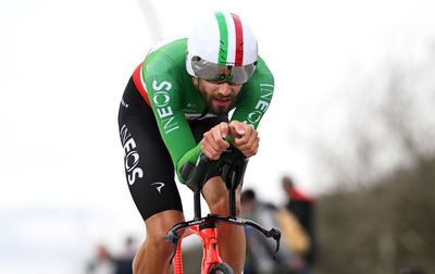 Filippo Ganna wins sixth Italian men's national time trial championships