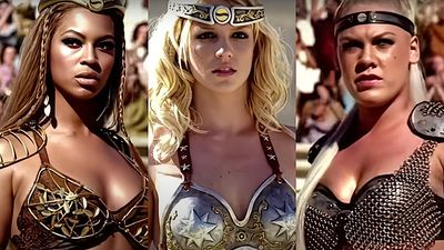 "It made me feel empowered!" That time pop superstars Beyoncé, Britney Spears and Pink dressed up as gladiators and covered Queen's anthemic classic We Will Rock You now seems like a weird fever dream