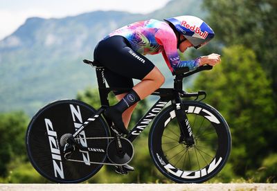 'It's not quite home, but it's still home' - Zoe Bäcktstedt romps to first elite national time trial victory on Welsh roads
