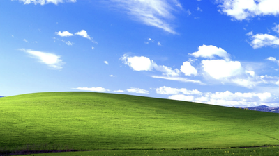 The world's most recognisable desktop wallpaper looks very different now