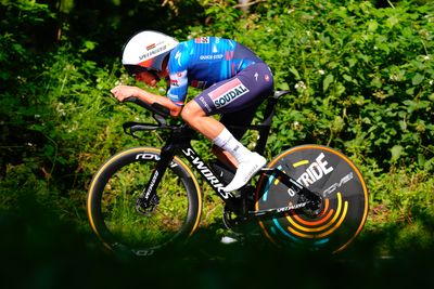 Ethan Hayter powers to third victory in British men's national time trial championships