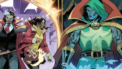 Doctor Doom has taken over the world, but the cosmic powers of the Marvel Universe will finally respond in GODS: One World Under Doom #1