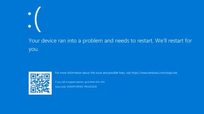 Microsoft KILLS iconic Windows Blue Screen of Death — Windows 11 gains new, darker OS error screen