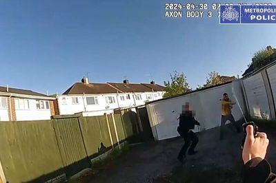 ‘There was no time for fear’, says officer who confronted sword-wielding killer facing life sentence for schoolboy's murder