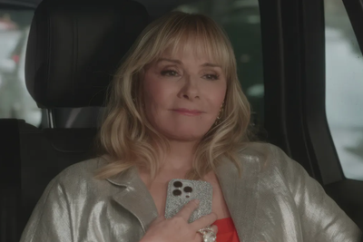 Sex and the City star Kim Cattrall’s character Samantha Jones returns to spin-off show for brief exchange