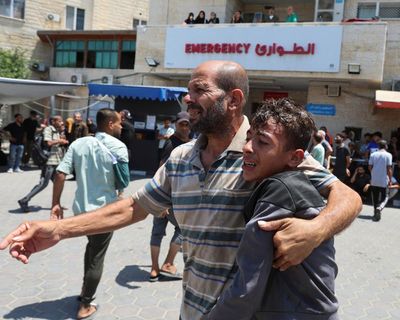 18 killed in Israeli strike targeting Gaza police distributing flour, officials say