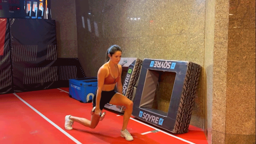 Switch squats for these 4 lunges variations to build a stronger core and impressive lower body strength