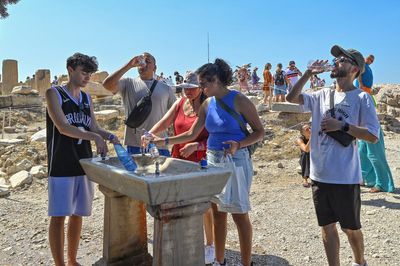 Warning as European holiday hotspots bask in heatwave