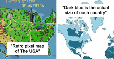 28 Unusual Maps People Shared On This Group That Might Change Your Perspective On Things