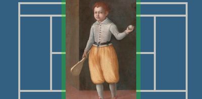 Sixteenth-century tennis was a dangerous sport played with balls covered in wool