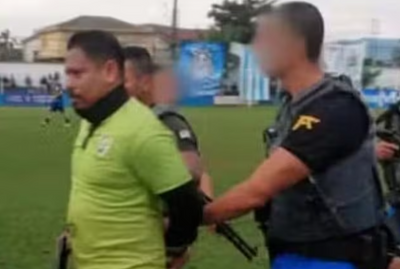 Brazilian Soccer Referee Arrested for Drug Trafficking in the Middle of a Match
