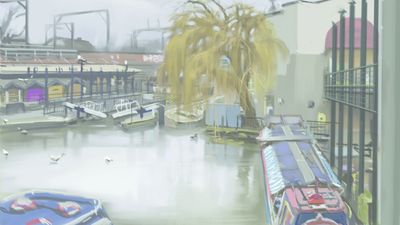 Learn how to paint a cityscape on a tablet with Kan Muftic