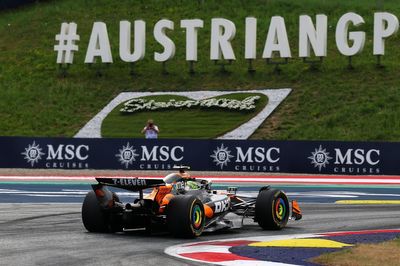 F1 Austrian GP: Lando Norris heads McLaren 1-2 from Max Verstappen in FP2