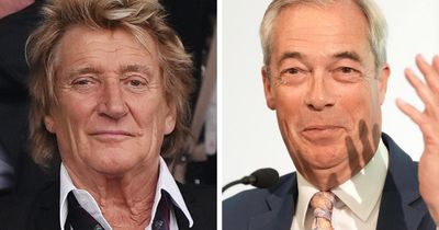 Rod Stewart comes out in support of Reform UK and Nigel Farage
