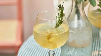Gin and tonic, but make it special – we're loving this summery twist on this classic drink