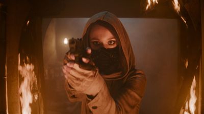M3GAN 2.0 star Ivanna Sakhno explains how she brought horror villain AMELIA to life and what it was like having a creepy animatronic version of herself on set: "I cannot begin to tell you how unsettling it is"