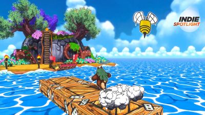Banjo-Kazooie and Paper Mario mix together in this delightful puzzle platformer that has me swapping textures to solve puzzles by changing the world