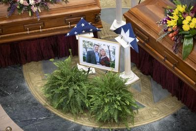 Slain Minnesota lawmaker Melissa Hortman lies in state alongside husband and dog