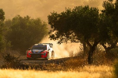 Extreme heat at the Acropolis Rally just pushed WRC drivers into survival mode