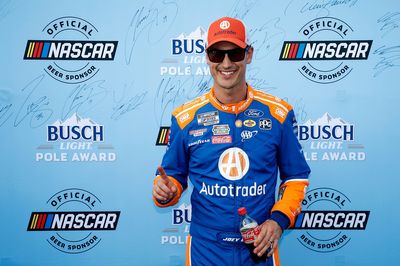 Joey Logano earns NASCAR Cup pole in a tie as Ford dominates Atlanta qualifying