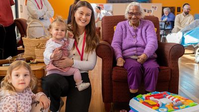 'Good medicine': playgroup brings generational joy