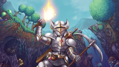 Terraria update 1.4.5 grows ever larger as devs try "our very best to narrow in on that elusive launch window" but also tease "there will be Palworld content in Terraria"