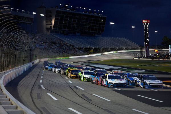 NASCAR resumes Atlanta Xfinity race after 80 minute lightning delay