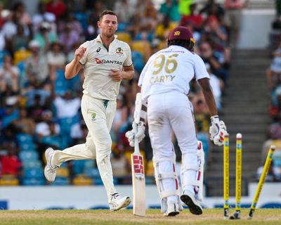 Josh Hazlewood blitz sends Australia to victory inside three days in West Indies