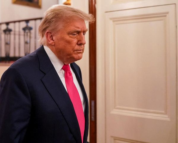 Home discomforts send Trump rushing to project image of global patriarch