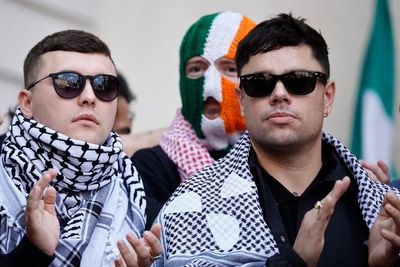 Kneecap to play Glastonbury’s West Holts stage amid terror charge controversy