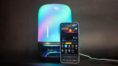 Govee made a portable table lamp with a built-in JBL speaker, and it's very cool