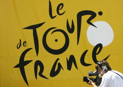 'I bring good news from the other side': This is the end of a TV coverage era, but the Tour de France stops for no one
