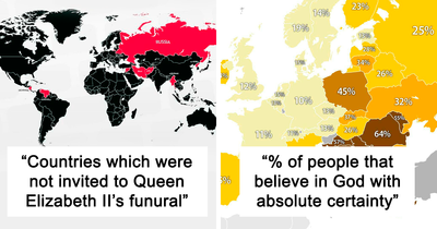 “Countries Where It Has Never Snowed”: 40 Fascinating New Maps That Might Teach You Something New About Our World