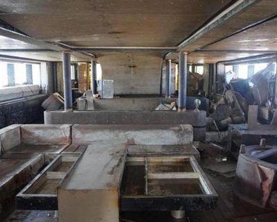 First interior images of Mike Lynch’s recovered Bayesian superyacht revealed