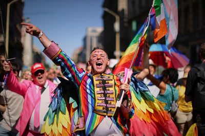 Around 100,000 march in Budapest Pride in defiance of Hungary's ban