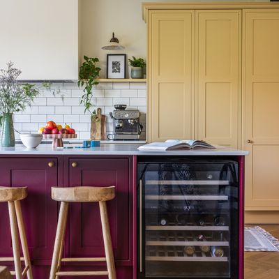 3 colours paint experts swear by for a Victorian terraced house kitchen - it's the secret to a light and spacious design