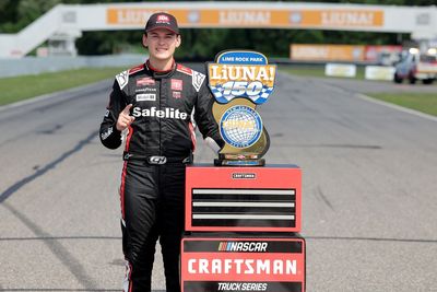 Corey Heim leads 99 of 100 laps to win inaugural NASCAR Truck race at Lime Rock