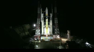Japan launches GOSAT-GW on 50th and final liftoff of the H-2A rocket (video)