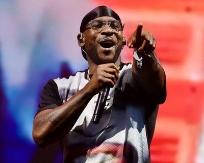 Skepta’s surprise Glastonbury set review – British rap’s MVP has matchless mic technique
