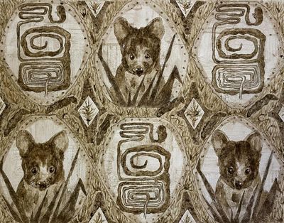 Poop art: animal dung painting competition seeks to break taboo of talking about poo