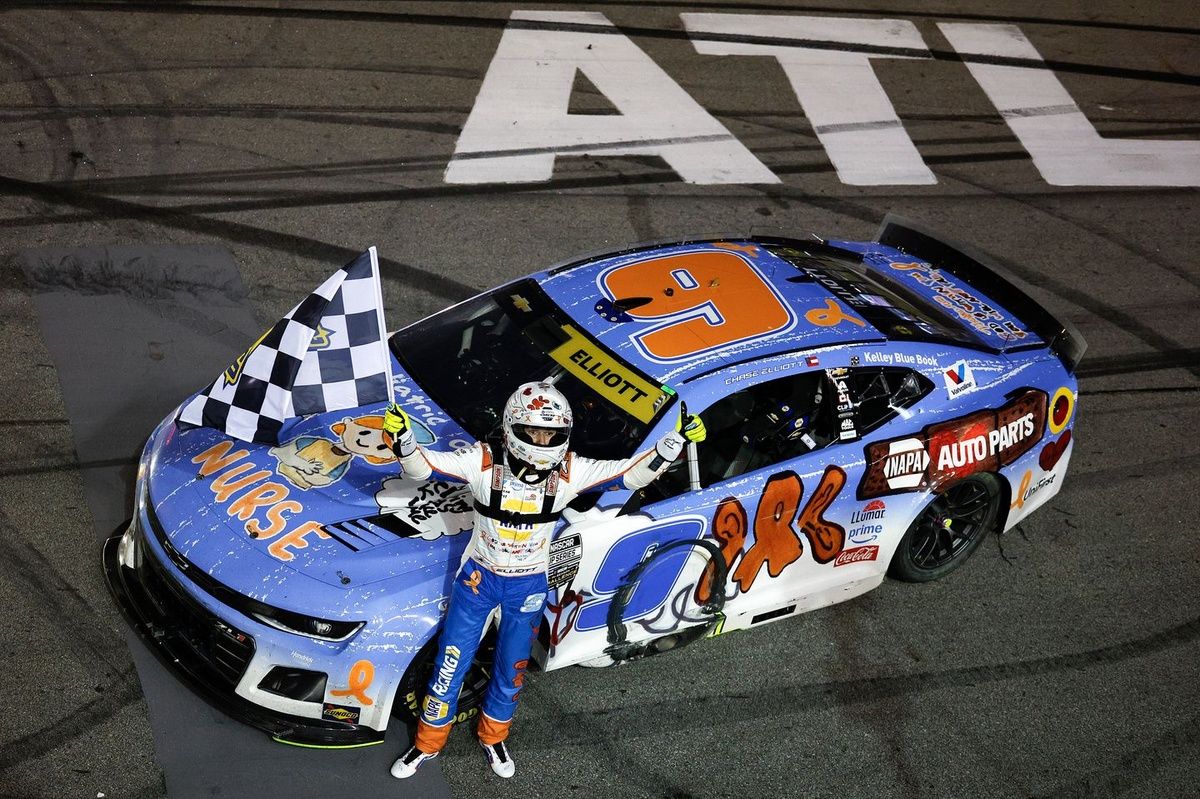 Chase Elliott wins at home in action-packed NASCAR Cup…