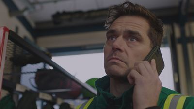 Casualty exclusive: Michael Stevenson on Iain’s ‘horrible’ mother and, could babies be in the paramedic's future?